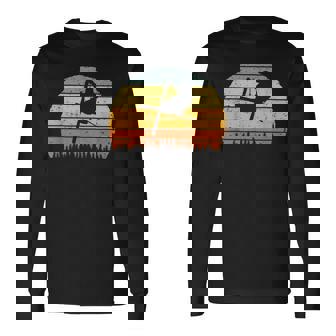 Vintage SKI Freestyle Retro Jump Trick Skiing Long Sleeve T-Shirt - Monsterry