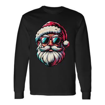 Weihnachtsmann Witzig Lustig Cool Nikolaus Wichtel N Langarmshirts - Geschenkecke