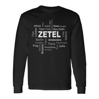 Zetel Zetel Meine Hauptstadt Langarmshirts - Geschenkecke