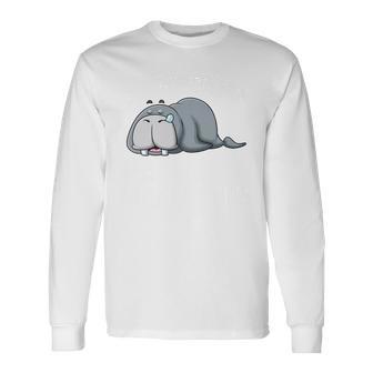 Das Dickerchen Macht Ein Naperchen Walrus Pyjamas Sleep Langarmshirts - Geschenkecke