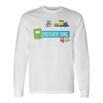 Das Ist Ist So Ein Erzieher Ding Langarmshirts - Geschenkecke