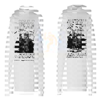 Don't Be An Assquatch Bigfoot Outdoor Sasquatch Long Sleeve T-Shirt - Thegiftio
