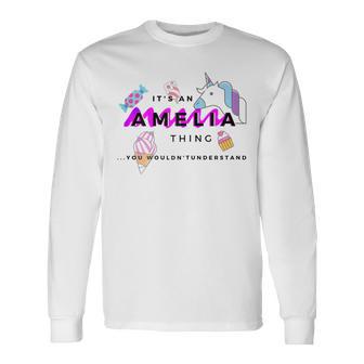 Es Ist Ein Amelia-Ding Langarmshirts - Geschenkecke