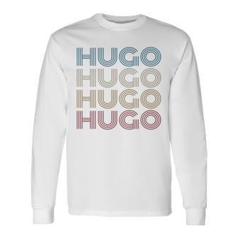 Hugo First Name I Prideintage I Hugo Name Langarmshirts - Geschenkecke