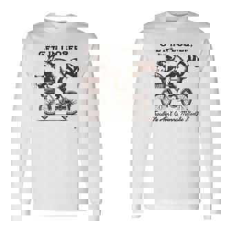 Get In Loser Trouble Ain't Gonna Make Itself Racoon Long Sleeve T-Shirt - Thegiftio