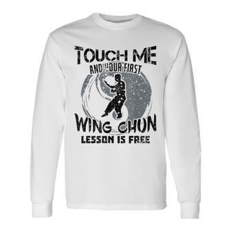 Martial Arts Kung Fu Martial Arts For Wing Chun Langarmshirts - Geschenkecke