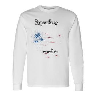 Name Roberts Us Flagge Roberts Nachname Roberts Langarmshirts - Geschenkecke