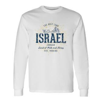 Retro Styleintage Israel S Langarmshirts - Geschenkecke