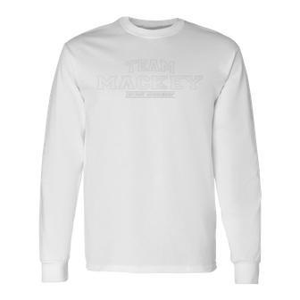 Team Mackey Stolzer Familienname Nachname Geschenk Raglan Langarmshirts - Geschenkecke