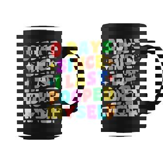 0 Days Since I Last Pooped Myself Joke Meme Gag Coffee Mug - Thegiftio UK