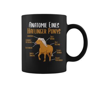 Anatomy Of A Haflinger Pony Haflinger Horse Tassen - Geschenkecke