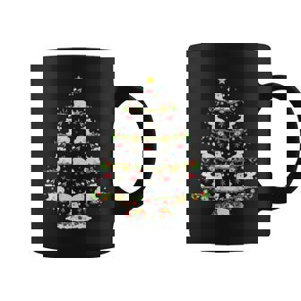 Arctic Hare Lover Lighting Santa Arctic Hare Christmas Tree Premium Graphic Print Coffee Mug - Monsterry