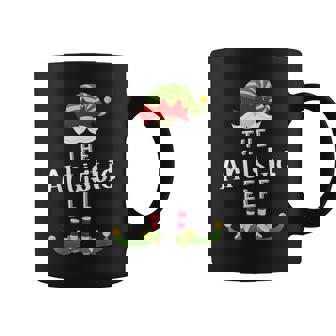 Artistic Elf Group Christmas Pajama Party Graphic Print Coffee Mug - Monsterry