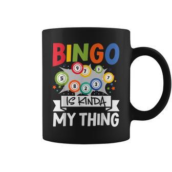 Bingo Ist Irgendwie Mein Ding Lustiges Glücksspiel Tassen - Geschenkecke