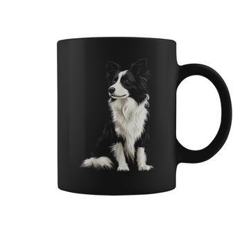 Border Collie Dog Pet Illustration Border Collie Tassen - Geschenkecke