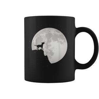 Bull Terrier Dog Portrait Dog Portrait Moon Tassen - Geschenkecke