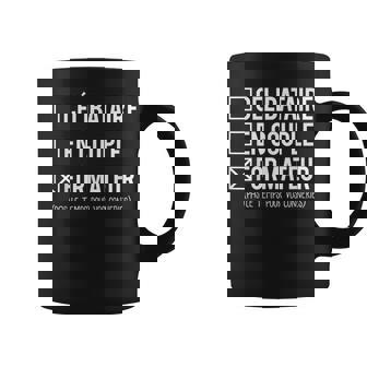 Célibataire En Couple Formateur Humour Tasse - Cadeauxyz