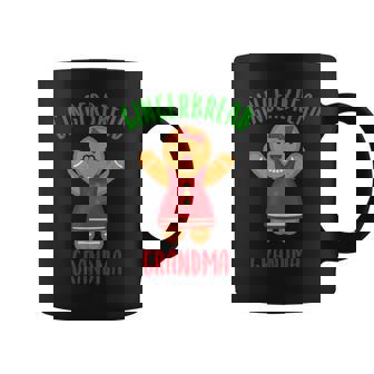 Christmas Gingerbread Grandma Outfit Pajama Men Women Graphic Print Coffee Mug - Monsterry