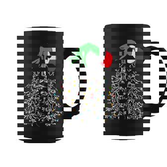 Christmas Nurse Respiratory Therapist Lung Lights Xmas Coffee Mug - Thegiftio