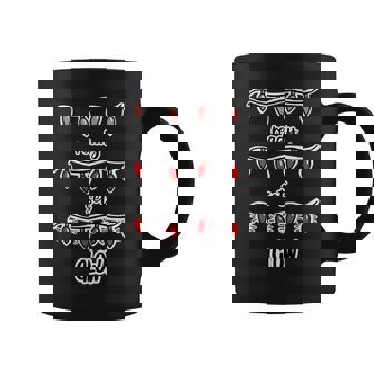 Christmas Tee Pun Ready Set Glow Xmas Graphic Print Coffee Mug - Monsterry