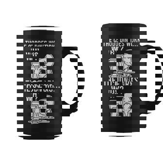 Code Works Why Meme Programmer T-Shirt Graphic Print Coffee Mug - Monsterry