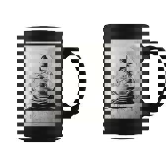 Creepy Snowman Fashion Graphic Print Coffee Mug - Monsterry