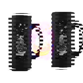 Cute Monkey In Outer Space Snow Monkey In Space Tee Graphic Print Coffee Mug - Monsterry