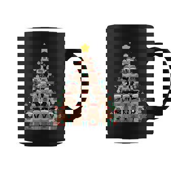 Cute Unique Capybara Christmas Tree Festive And Fun Tank Top Graphic Print Coffee Mug - Monsterry