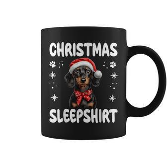 Dachshund Wiener Doxie Dog Nightdress Pyjamas Christmas Tassen - Geschenkecke