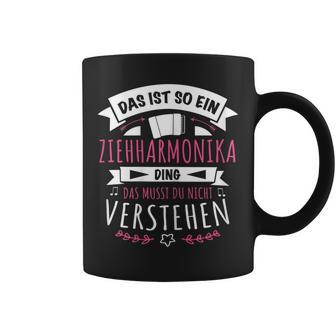 Damen Akkordeon Musiker Das Ist So Ein Ziehharmonika Ding Tassen - Geschenkecke