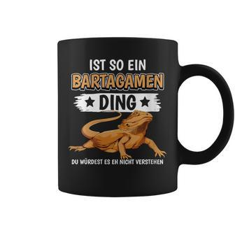 Damen Bartagamen Sachen Ist So Ein Bartagame Ding Bartagame Mit-Ausschnitt Tassen - Geschenkecke