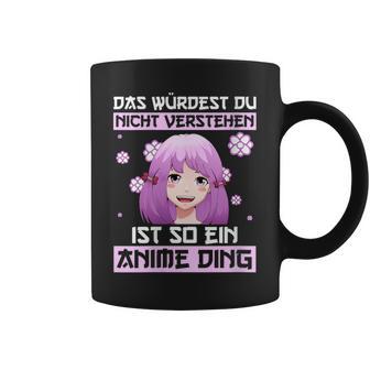 Damen Das Würdest Du Nichterstehen Ist So Ein Anime Ding Mit-Ausschnitt Tassen - Geschenkecke