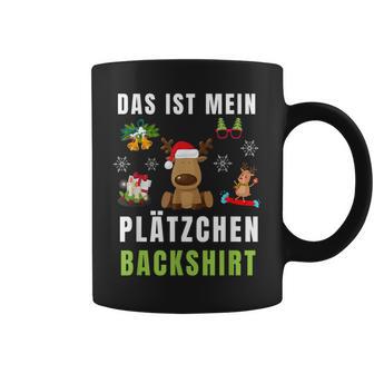 Das Ist Mein Plätzchen Back Backen Christmas Biscuits Tassen - Geschenkecke