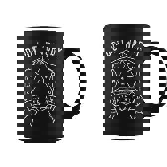 Don't Worry I Have a Plan Polyhedral D20 RPG Graphic Print Coffee Mug - Monsterry