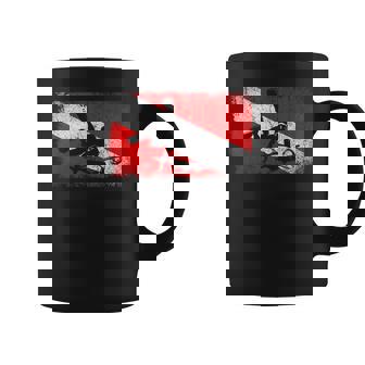 Drapeau Chasse Sous-Marine Cadeau Pêche Sous-Marine Tasse - Cadeauxyz