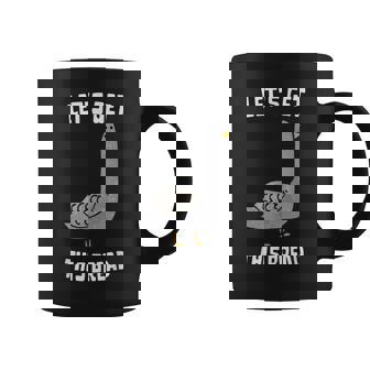 Duck Poultry Cartoon Graphic Print Coffee Mug - Monsterry