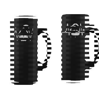 Écouteurs Dj Heartbeat Pour Amateur De Musique Tasse - Cadeauxyz