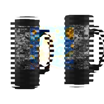 Ferret Van Gogh Starry Night Coffee Mug | Seseable CA