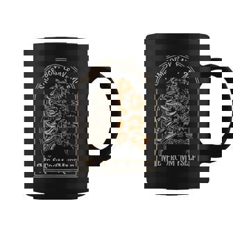 Floral Skeleton Somebody Save Me Retro Country From Myself Coffee Mug - Monsterry