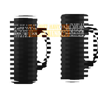 Food Lover I'll Just Have the Chicken Tenders Graphic Print Coffee Mug - Monsterry
