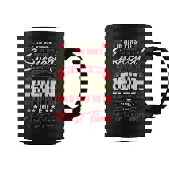 Forename Personalized Name Kevin Christmas Tank Top Graphic Print Coffee Mug - Monsterry