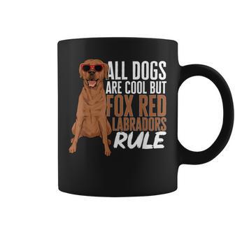 Foxred Lab Fox Red Labrador Retriever Coffee Mug - Monsterry