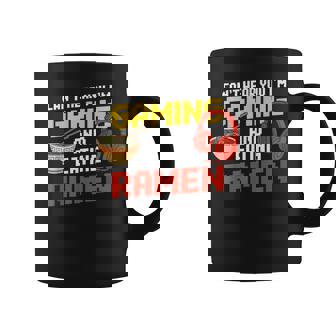 Can't Hear You I'm Gaming And Eating Ramen Gamer Coffee Mug - Seseable