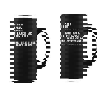 Hunting I Have Plans Tree Stand Hunter Coffee Mug - Thegiftio UK