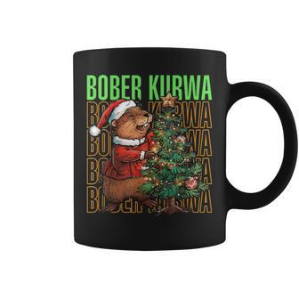 Polish Meme Christmas Bobr Kurwa Bober Bobr Tassen - Geschenkecke