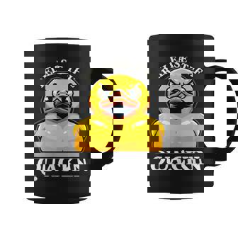 Release The Quackin Rubber Duck Lovers Toddlers Boys Coffee Mug - Seseable