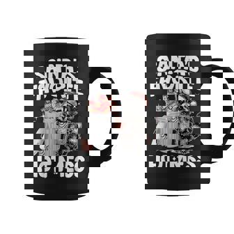 Santa's Favorite Hot Mess Raccoon Christmas Xmas Women Coffee Mug | Mazezy