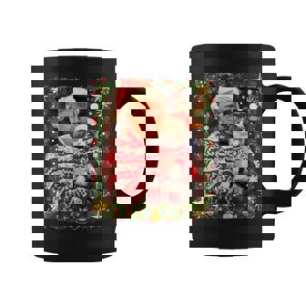 Trump Christmas Sweater For Cat Lovers Coffee Mug | Mazezy