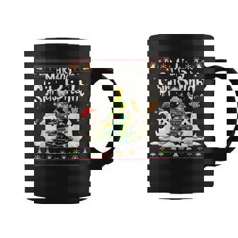 Xmas Boo Ghost Making Spirits Bright Spooky Christmas Coffee Mug - Thegiftio UK
