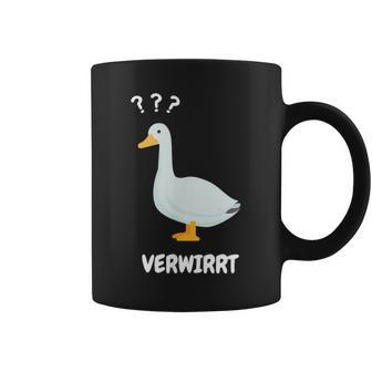 Ganserwirrt Lustiges Gänse Goose Meme Wortspiel Tassen - Geschenkecke